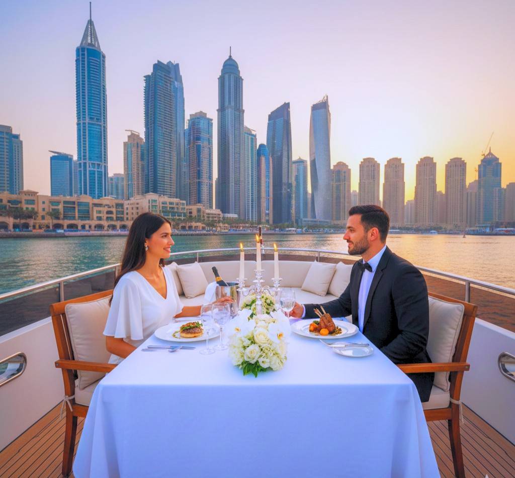 Romantic restaurants in Dubai