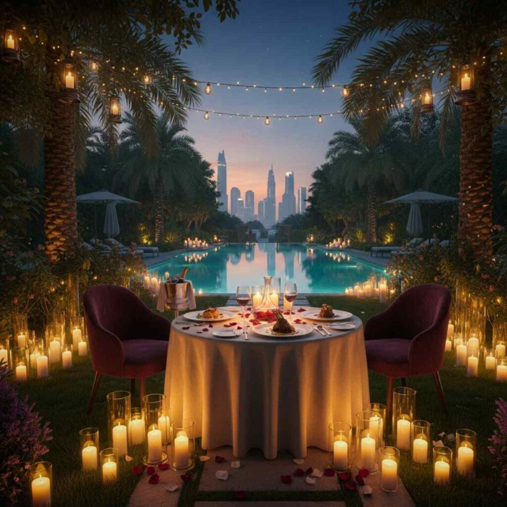 Romantic restaurants in Dubai