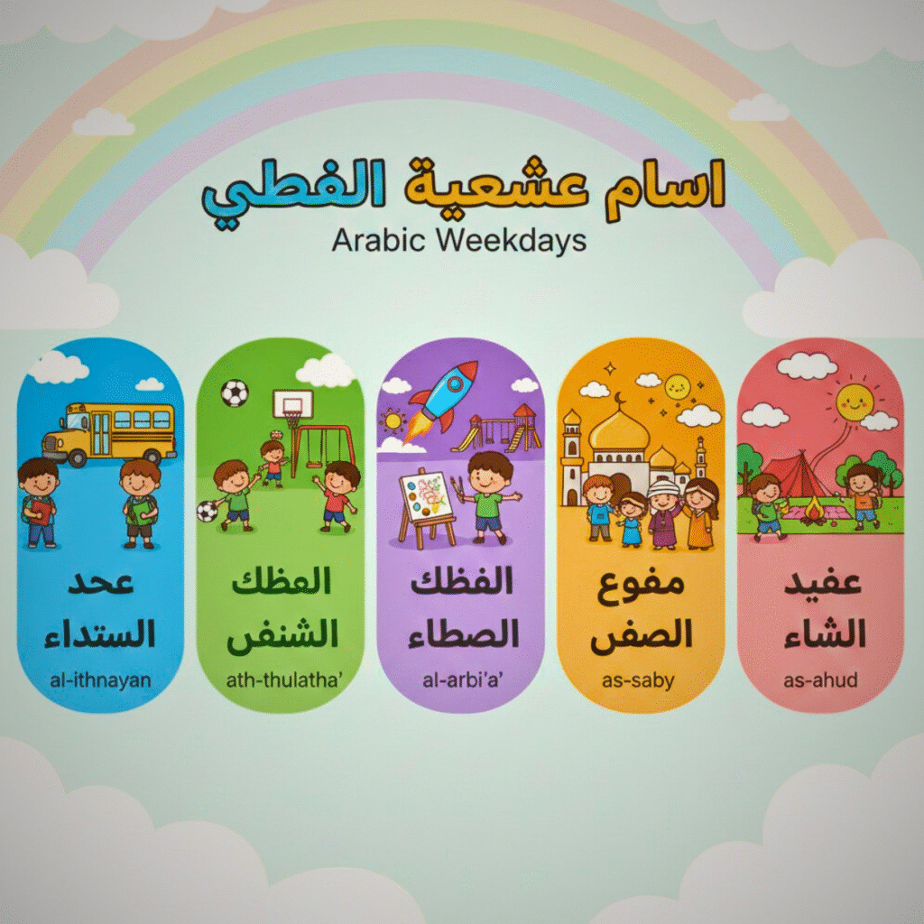 Days of the Week in the Arabic Language