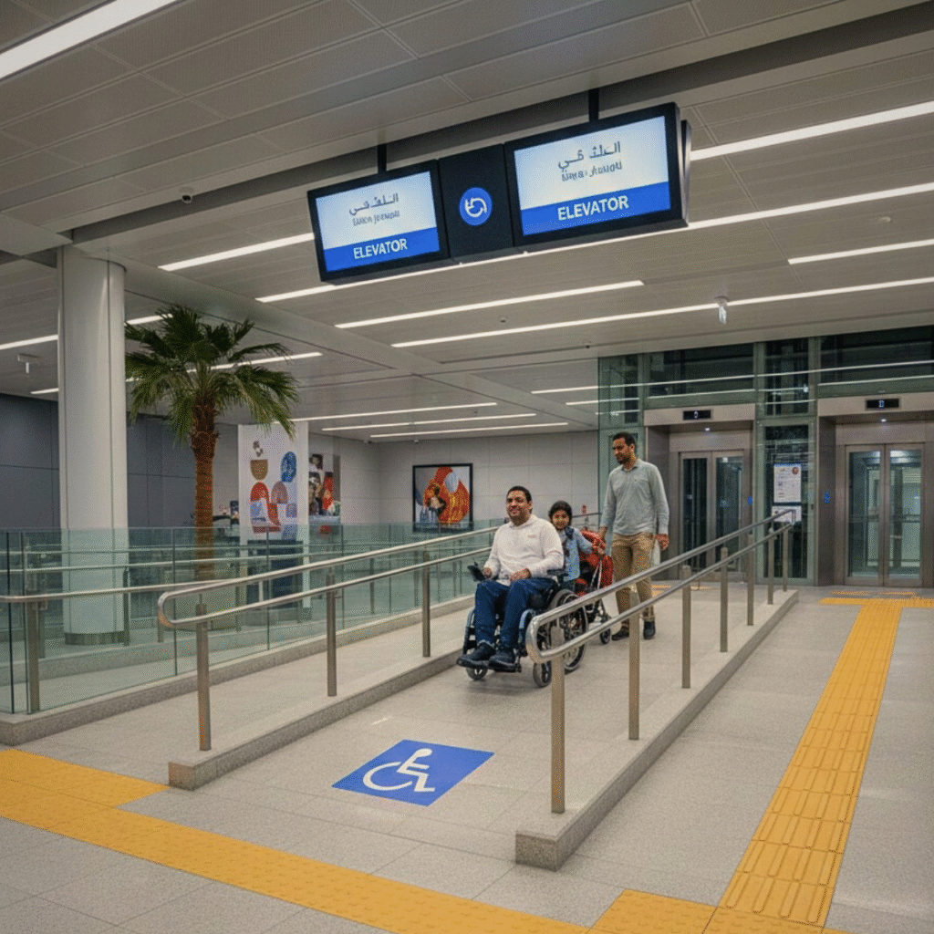 Etisalat Metro Station Dubai