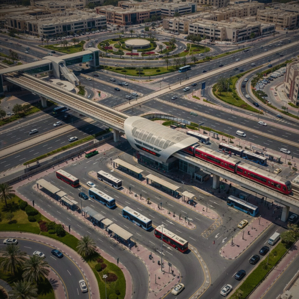 Etisalat Metro Station Dubai