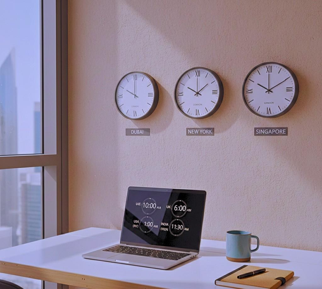 UAE Time Difference with Countries