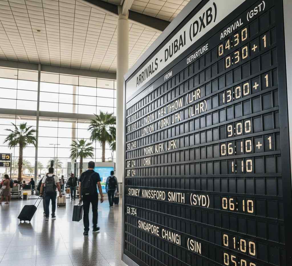 UAE Time Difference with Countries